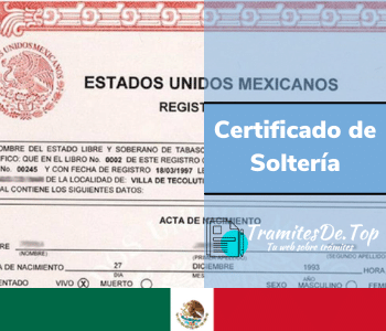 Certificado de Soltería