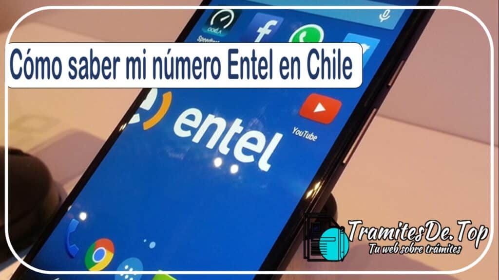 Cómo saber mi número Entel en Chile